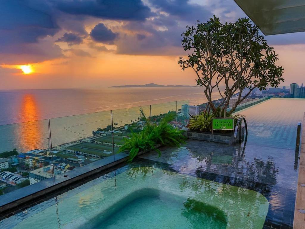 The Riviera Jomtien Studio Sea View High Floor Lejlighed Eksteriør billede