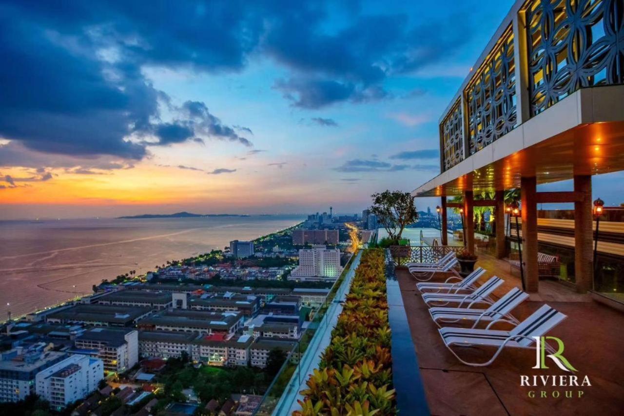 The Riviera Jomtien Studio Sea View High Floor Lejlighed Eksteriør billede